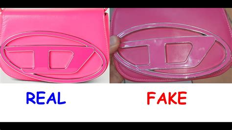 how to spot fake diesel bag|real vs fake diesel tags.